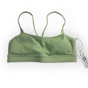 Brand New Gigi C Emery Sports Bra Women's Size Small Jade Green Bralette